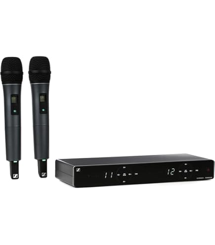 Amazon.com: Sennheiser Sistema de micrófono inalámbrico EW 500-965